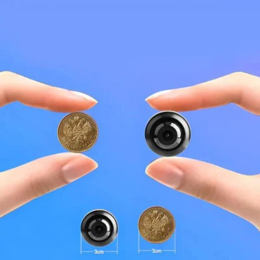 Mini Cámara de Seguridad Full HD 4K Ultra Vision