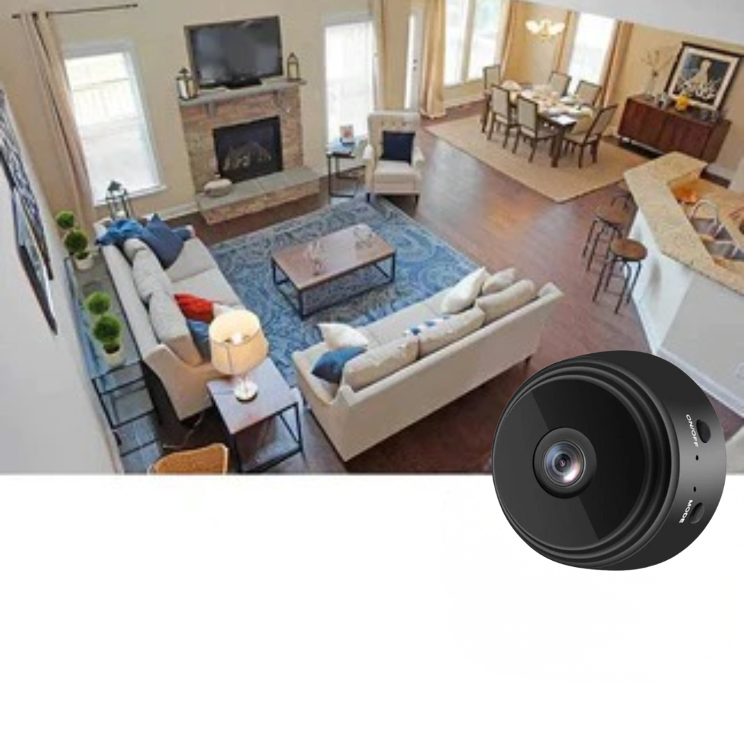 Mini Cámara de Seguridad Full HD 4K Ultra Vision