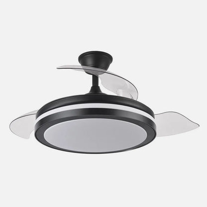 Ventilador de Techo Espartac Plus Negro/Blanco Motor DC 59W 3 Aspas con Mando